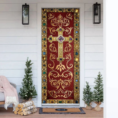Jesus Jewelry Metal Door Cover - Religious Door Decorations - Christian Home Decor