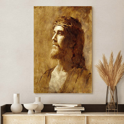 Jesus King Of Kings Canvas Prints - Jesus Christ Art - Christian Canvas Wall Decor