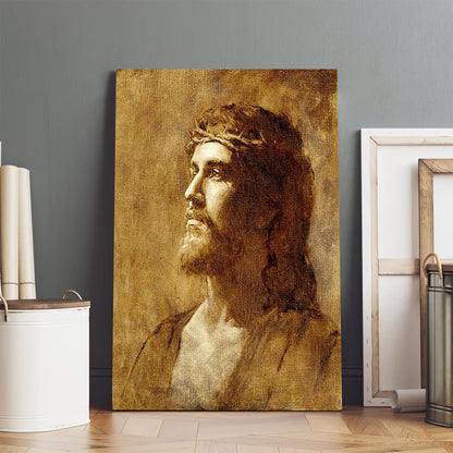 Jesus King Of Kings Canvas Prints - Jesus Christ Art - Christian Canvas Wall Decor