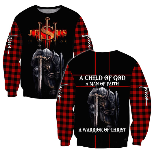 Jesus Knight Templar Jesus Is My Savior Jesus - Christian Sweatshirt For Women & Men