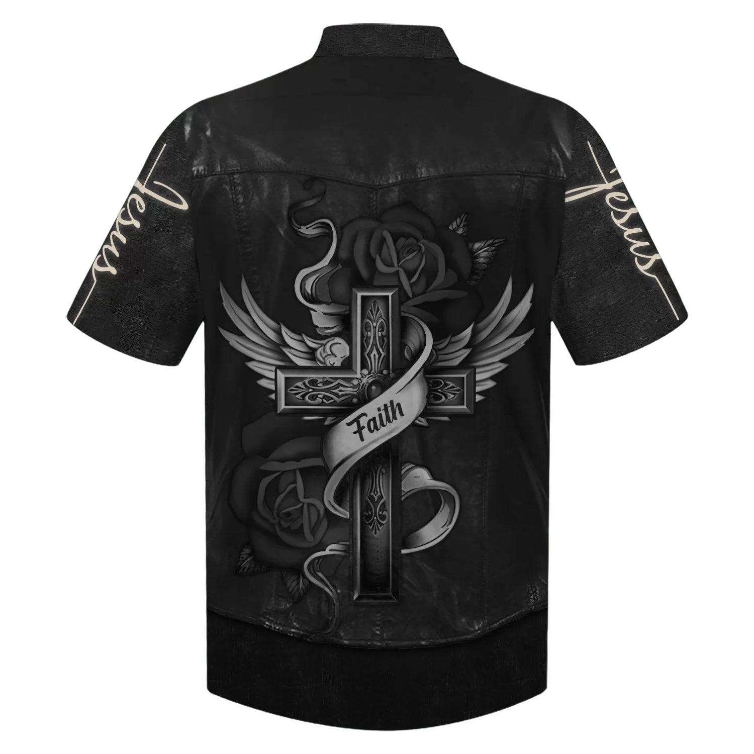 Jesus Leaving The Tomb Hawaiian Shirt - He Is Risen Hawaiian Shirts - Christian Hawaiian Shirt - Jesus Hawaiian Shirts