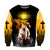 Jesus Lion Black And Yeallow Color Jesus - Christian Sweatshirt For Women & Men
