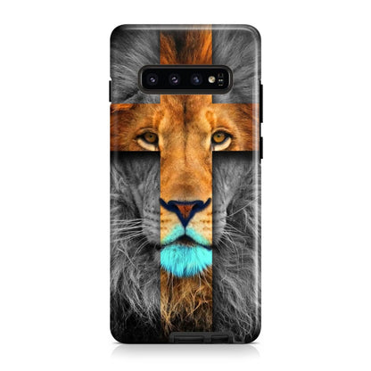 Jesus Lion Cross Christian Phone Case Lion Of Judah Phone Cases - Scripture Phone Cases - Iphone Cases Christian