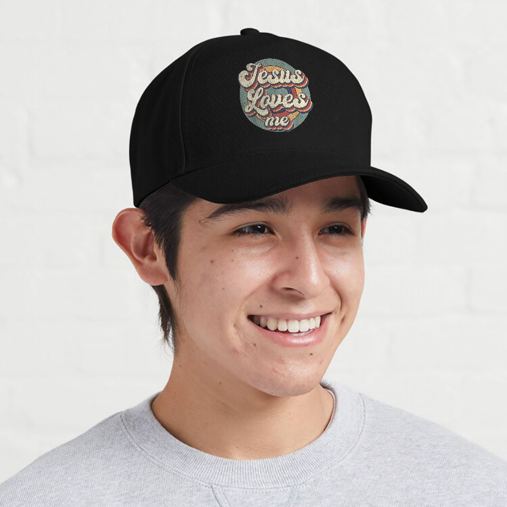 Jesus Loves Me Vintage God Christian Believers Lover Cap