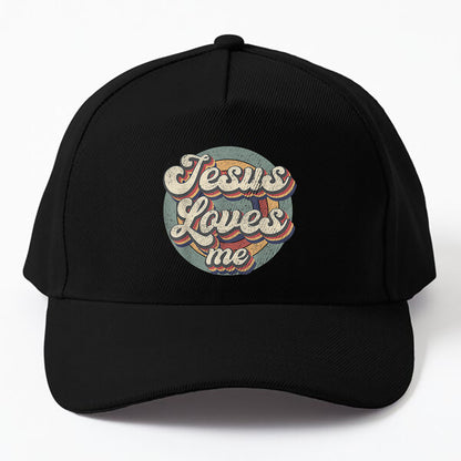 Jesus Loves Me Vintage God Christian Believers Lover Cap