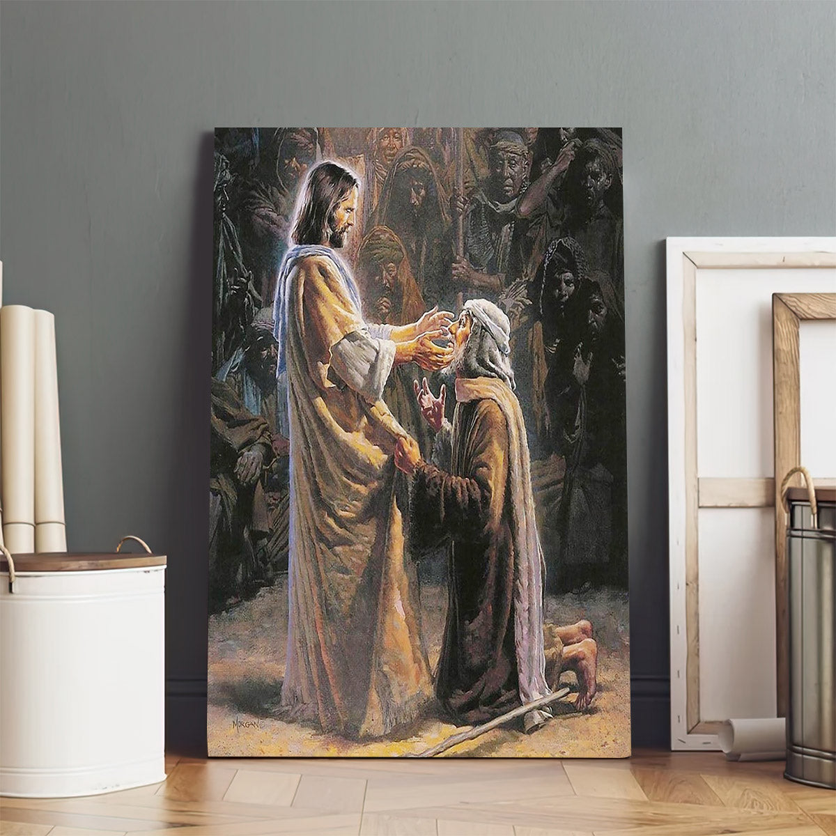 Jesus Miracles Canvas Picture - Jesus Christ Canvas Art - Christian Wall Canvas