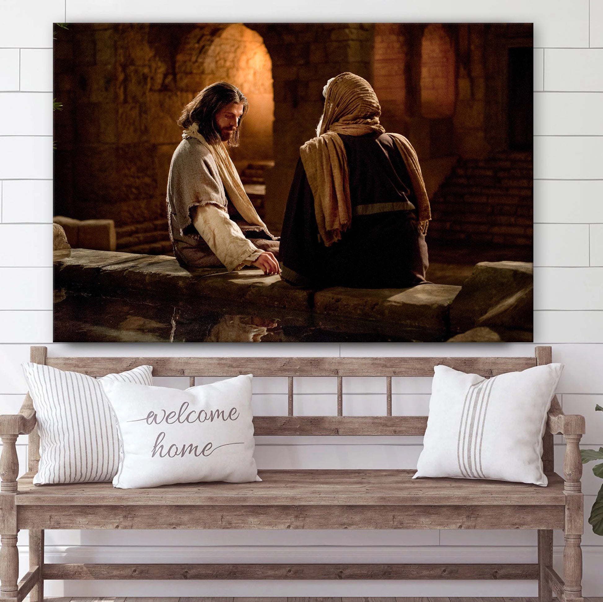 Jesus Nicodemus - Jesus Canvas Wall Art - Christian Wall Art