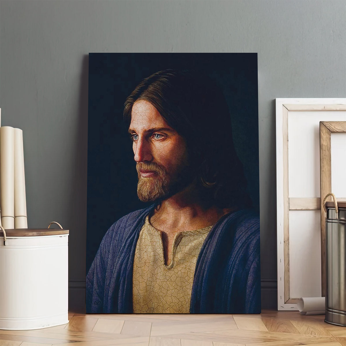 Jesus Of Nazareth Canvas Wall Art - Jesus Picture - Jesus Portrait Canvas