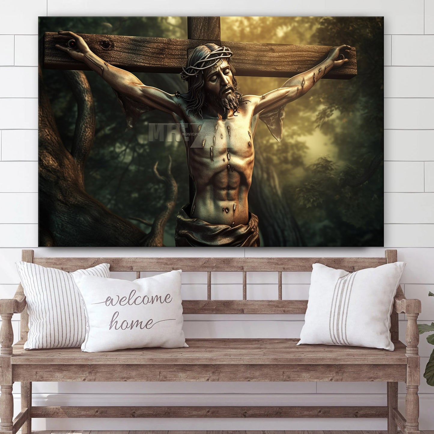 Jesus On The Cross 1 - Canvas Picture - Jesus Christ Canvas - Christian Wall Art