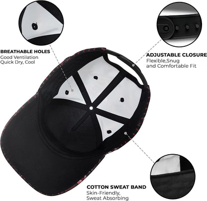 Jesus On The Cross Religion Crown Of Thorn All Over Print Baseball Cap - Christian Hats For Men Women