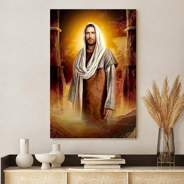 Jesus Our Savior Canvas Prints - Jesus Christ Art - Christian Canvas Wall Decor