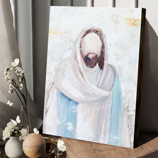Jesus Paper Print - Religious Posters - Jesus Painting On Canvas