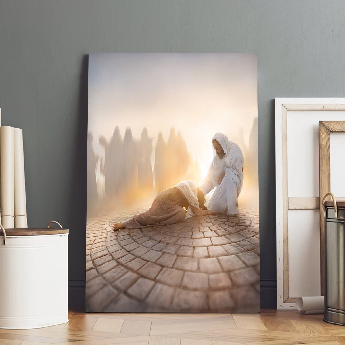 Jesus Perfect Love - Canvas Pictures - Jesus Canvas Art - Christian Wall Art