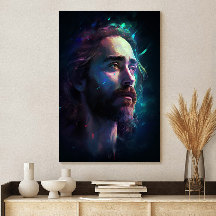Jesus Picture - Canvas Picture - Jesus Christ Canvas - Christian Wall Art