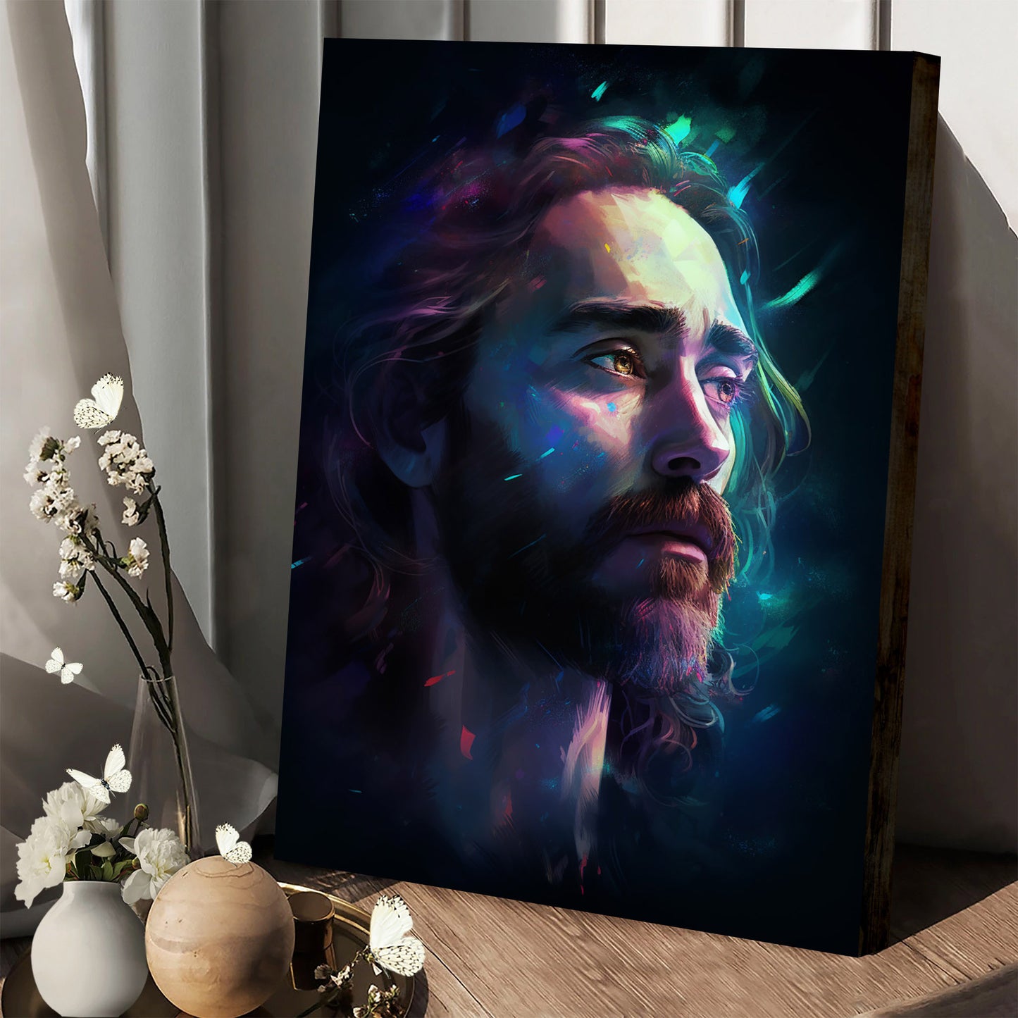 Jesus Picture - Canvas Picture - Jesus Christ Canvas - Christian Wall Art