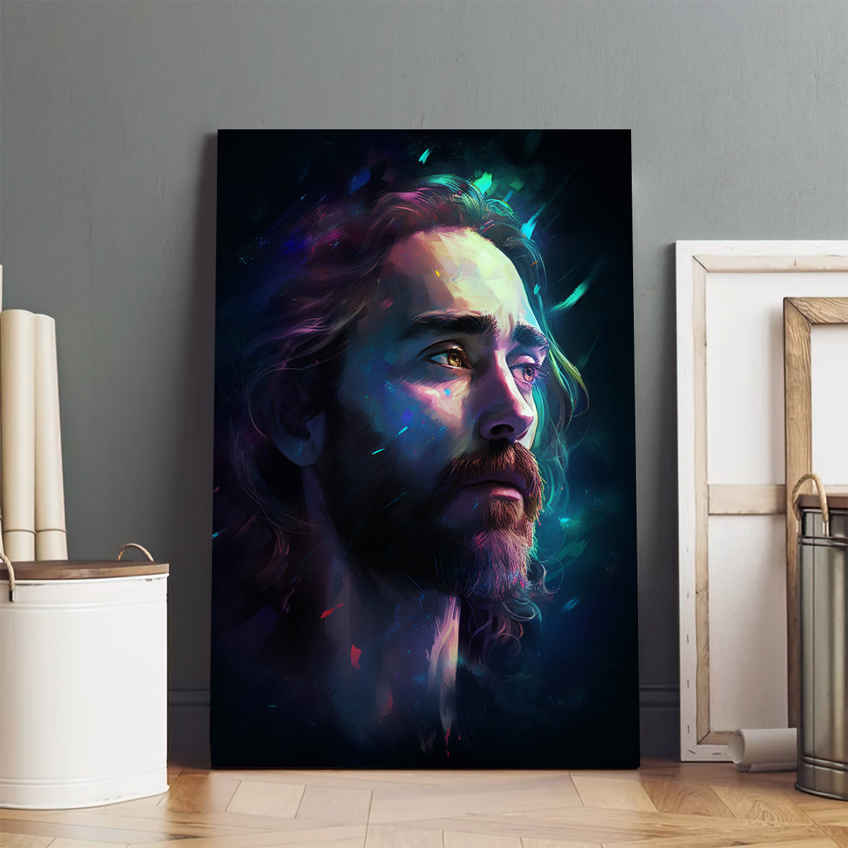 Jesus Picture - Canvas Picture - Jesus Christ Canvas - Christian Wall Art