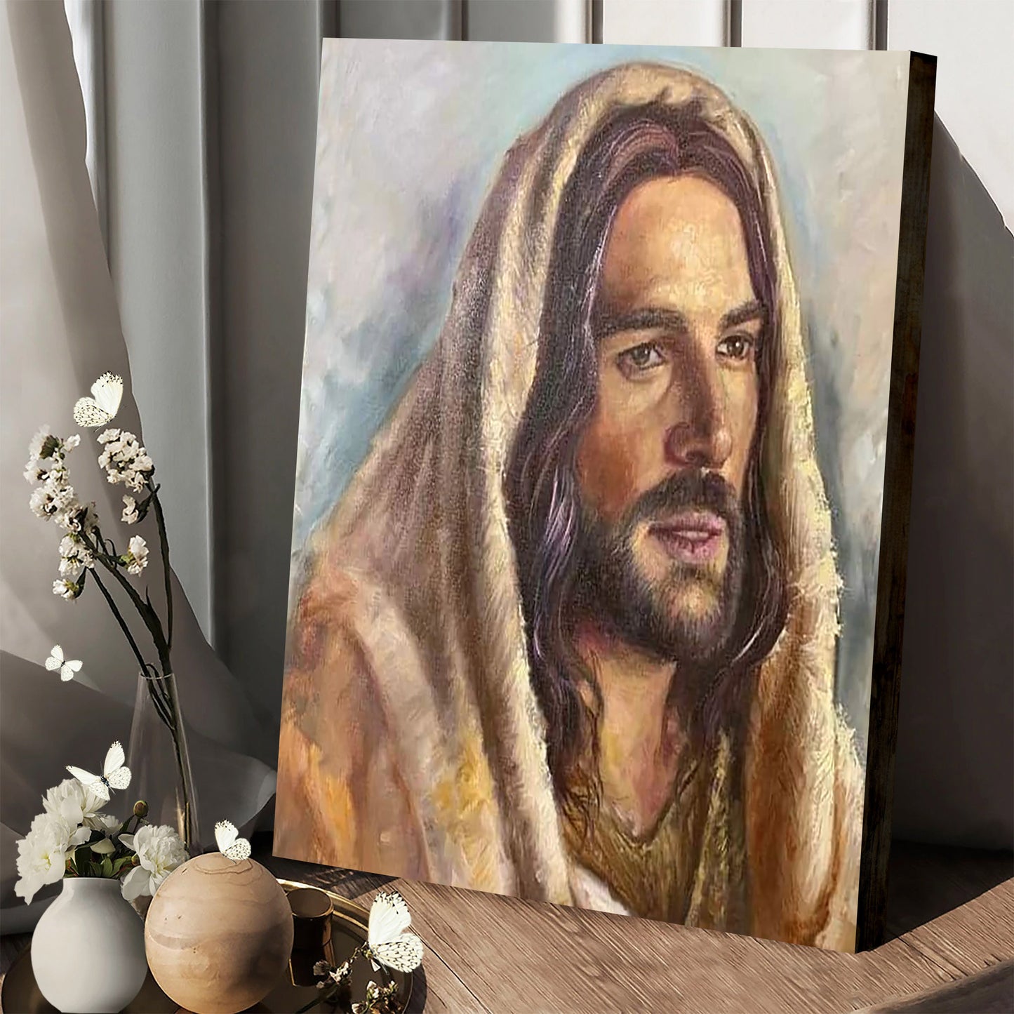Jesus Picture Canvas Prints - Jesus Christ Art - Christian Canvas Wall Decor