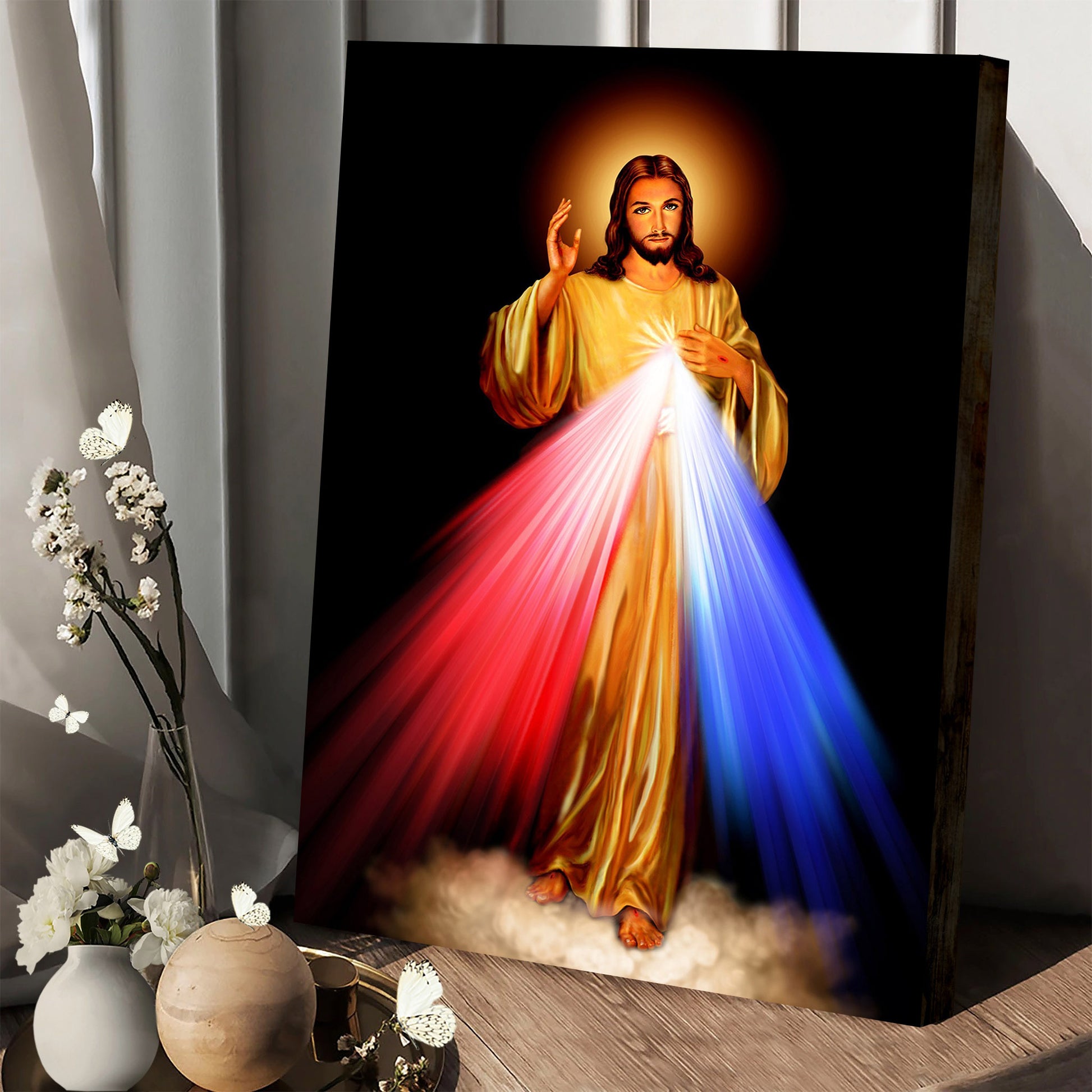 Jesus Picture Canvas Wall Art - Jesus Christ Canvas - Christian Wall Art