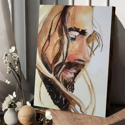 Jesus Pictures Canvas Pictures - Jesus Painting Canvas - Christian Canvas Wall Art
