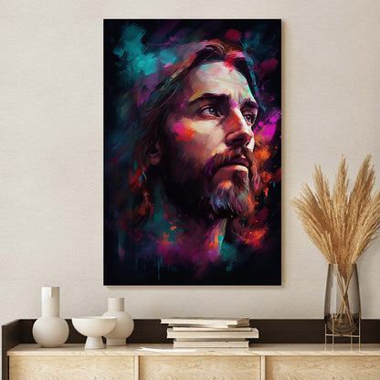 Jesus Portrait 1 - Canvas Picture - Jesus Christ Canvas - Christian Wall Art