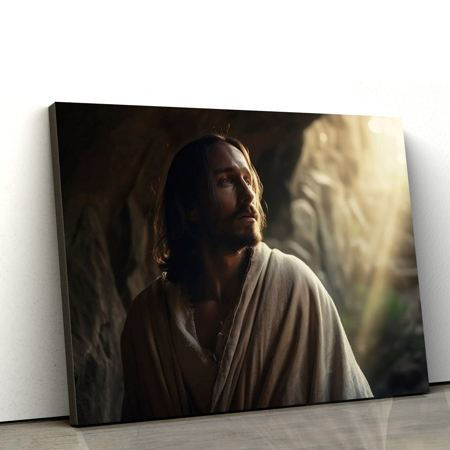 Jesus Portrait 1 - Canvas Pictures - Jesus Canvas Art - Christian Wall Art