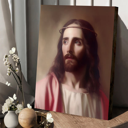 Jesus Portrait 1 - Canvas Pictures - Jesus Christ Canvas - Christian Wall Art