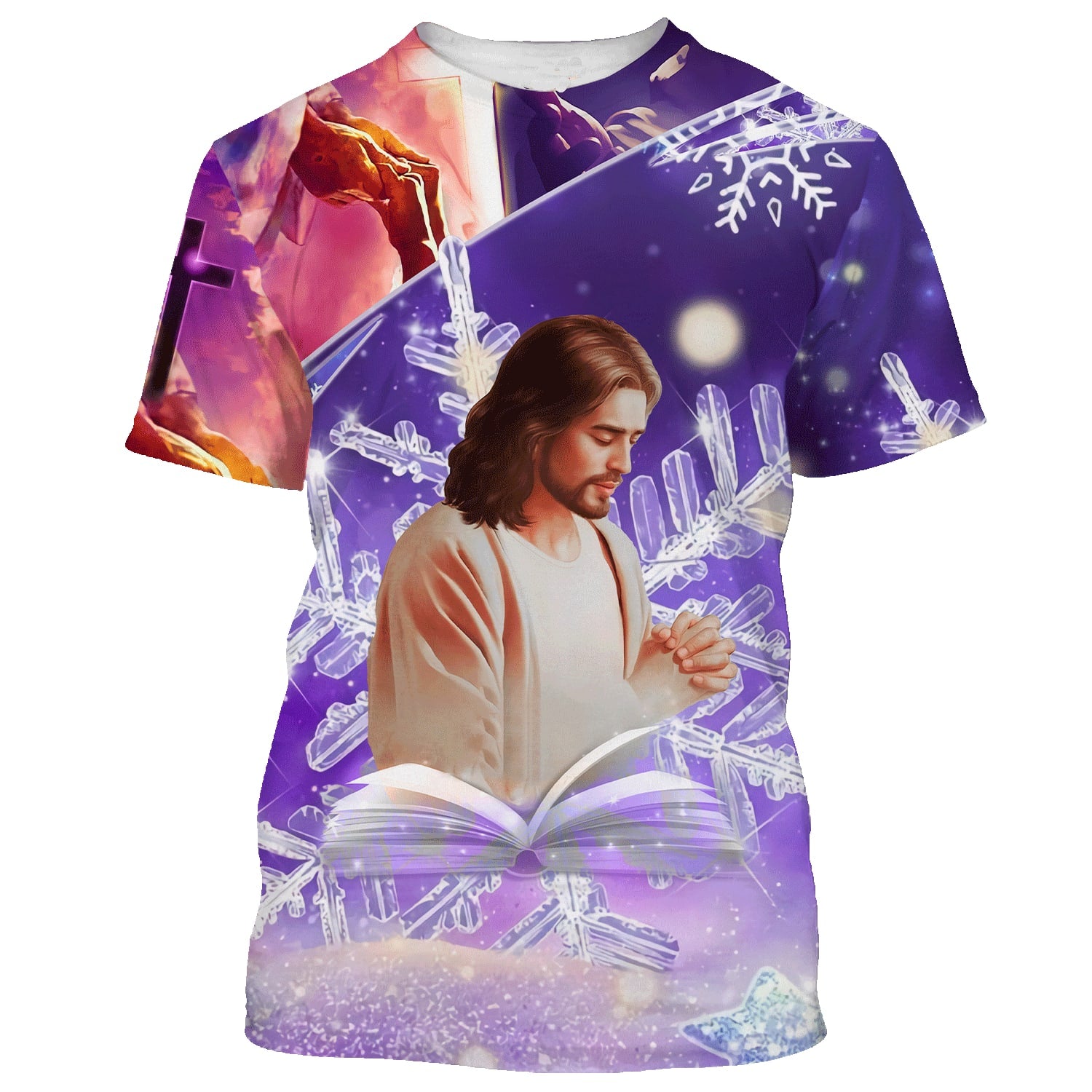 Jesus Prayer To The Holy Spirit 3d Shirts - Christian T Shirts For Men And Women