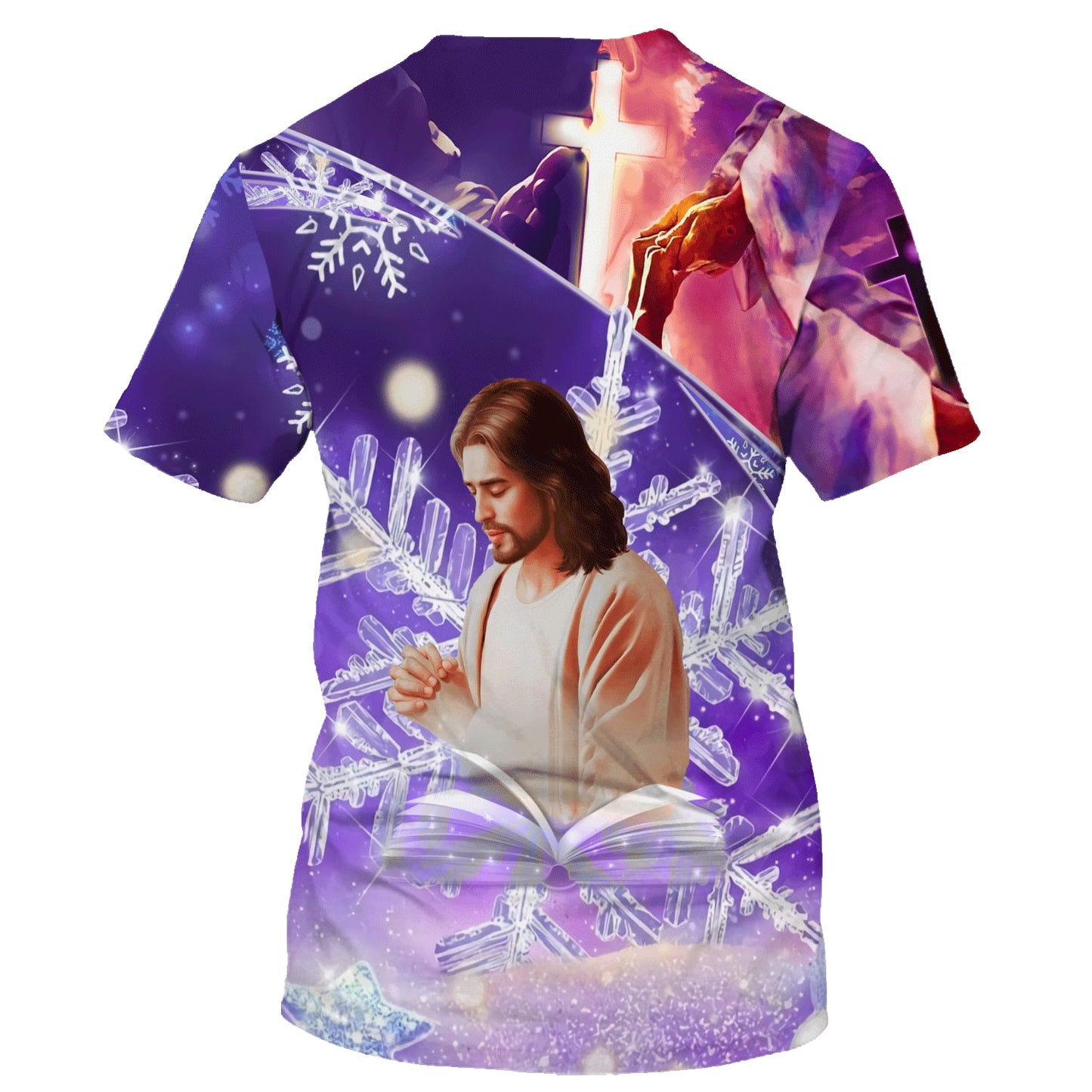 Jesus Prayer To The Holy Spirit 3d Shirts - Christian T Shirts For Men And Women