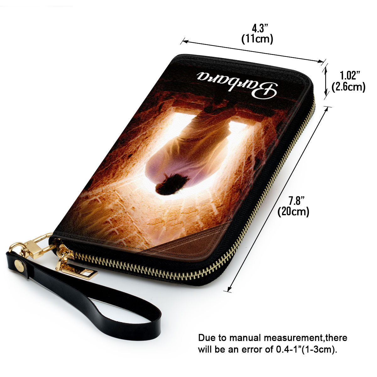 Jesus Proverbs 35 Trust In The Lord With All Your Heart Spiritual Gift Faith For Women Clutch Purse For Women - Personalized Name