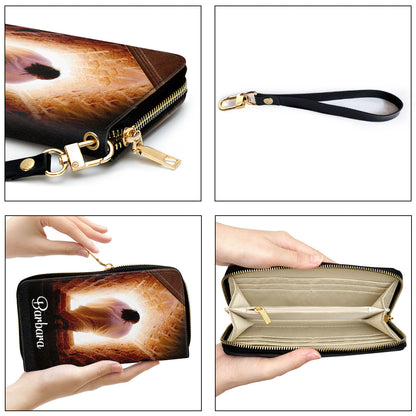 Jesus Proverbs 35 Trust In The Lord With All Your Heart Spiritual Gift Faith For Women Clutch Purse For Women - Personalized Name