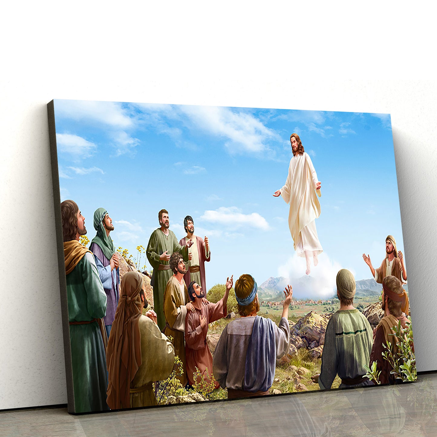 Jesus Returns Canvas Pictures - Jesus Christ Canvas Art - Christian Wall Canvas