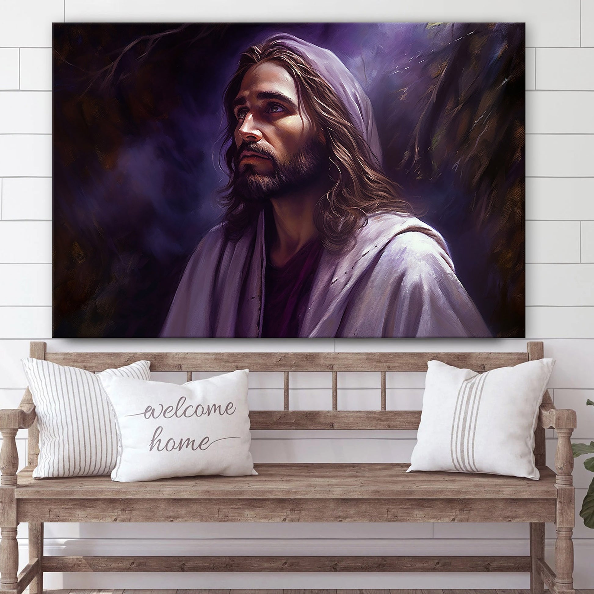 Jesus Revivifying - Canvas Picture - Jesus Christ Canvas - Christian Wall Art