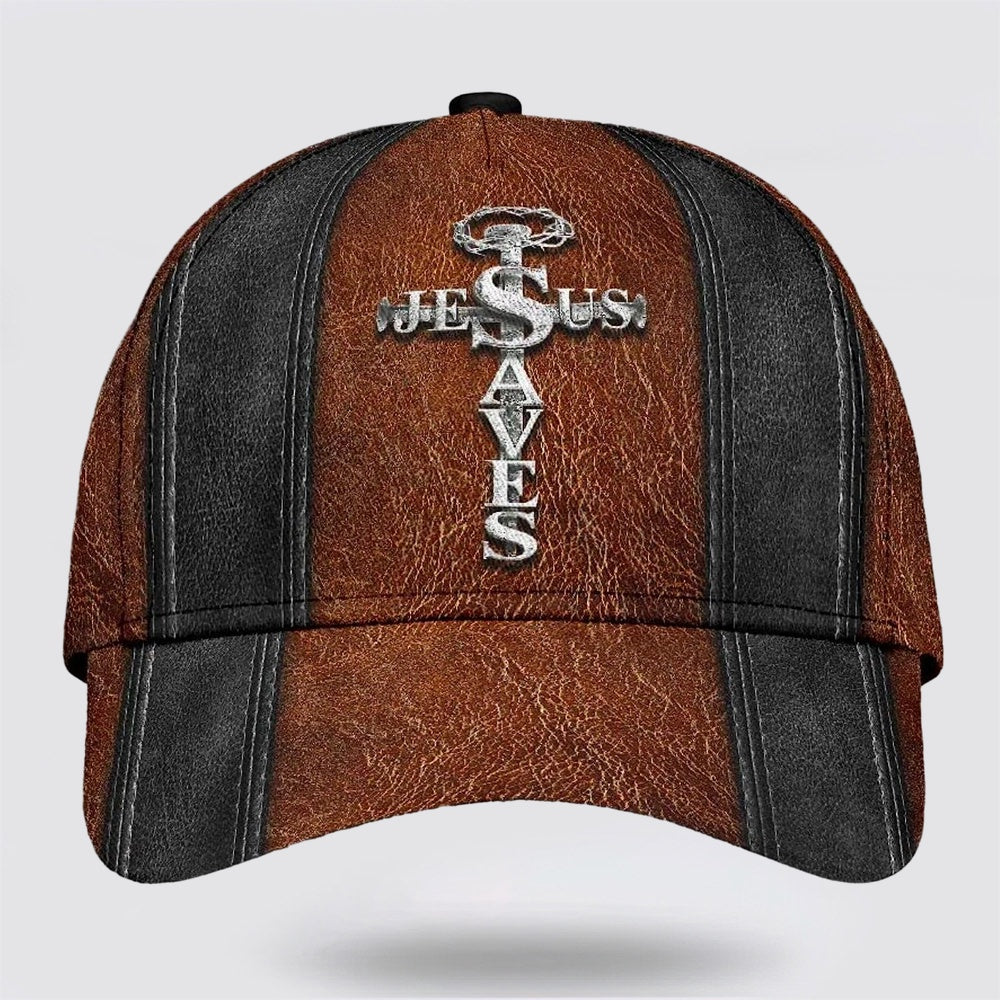 Jesus Save Nails Classic Hat All Over Print - Christian Hats for Men and Women