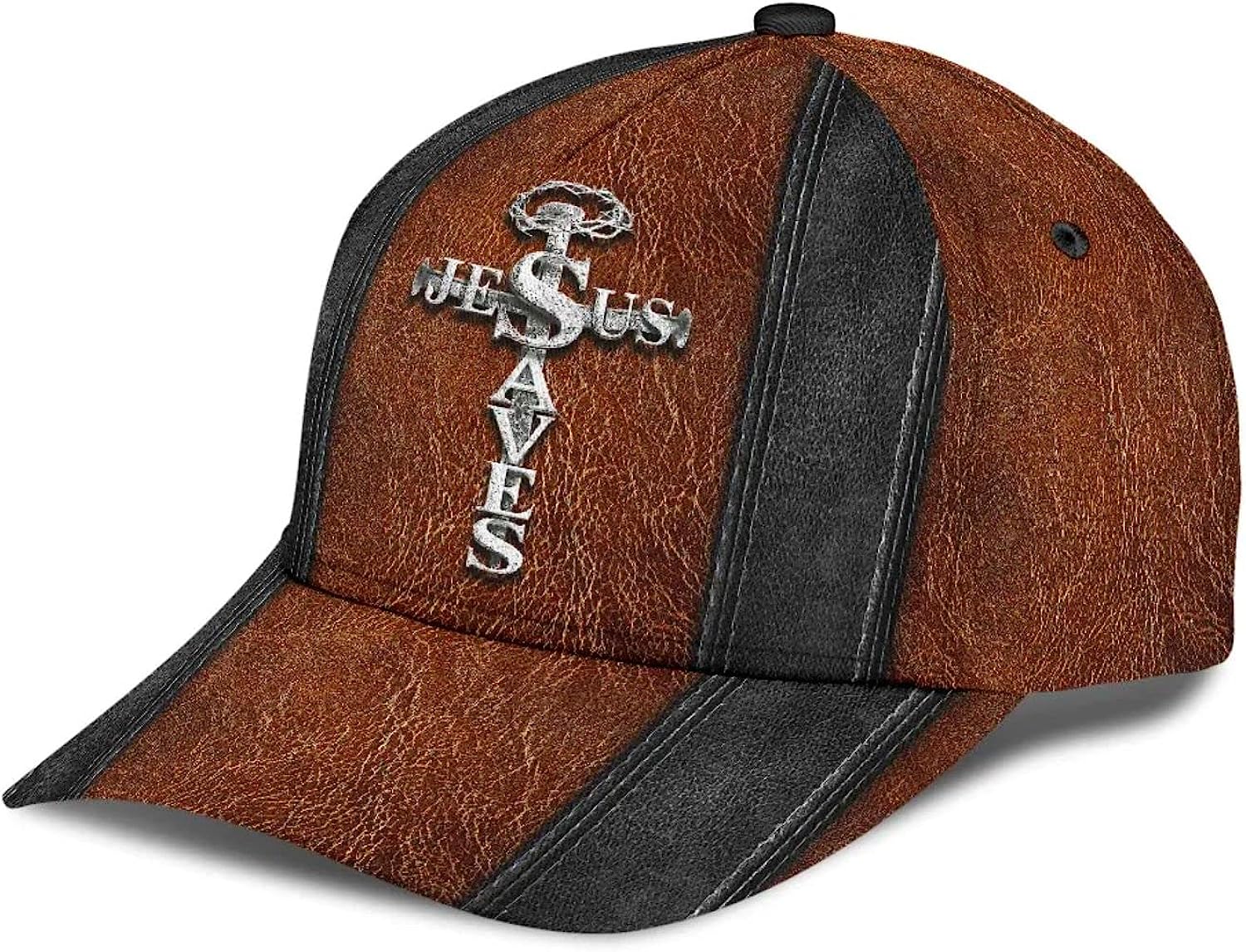 Jesus Save Nails Classic Hat All Over Print - Christian Hats for Men and Women