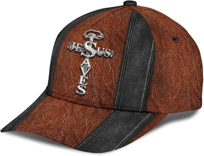 Jesus Save Nails Classic Hat All Over Print - Christian Hats for Men and Women