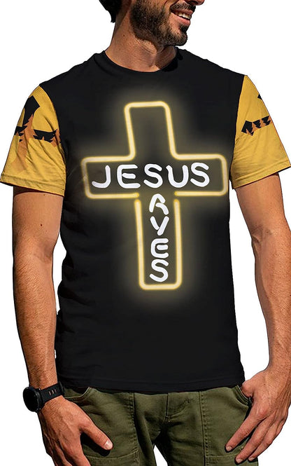 Jesus Saves Jesus Is My God My Kingjesus Is My God My King All Over Printed 3D T Shirt - Christian Shirts for Men Women