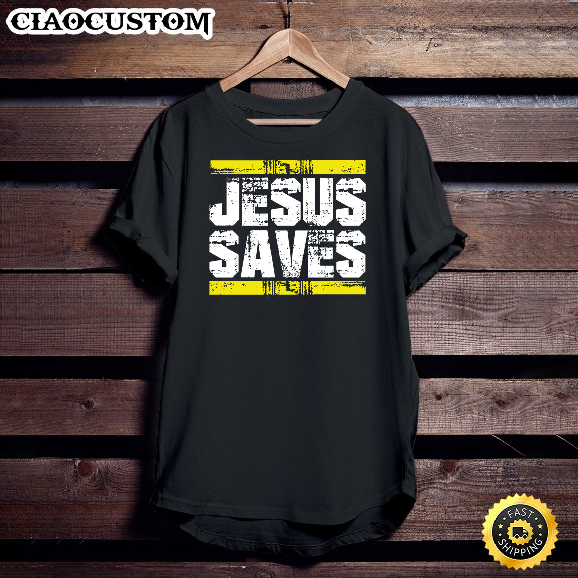 Jesus Saves Lord God Church Christ Love Faith Gift Unisex T Shirt - Men Women T-Shirts