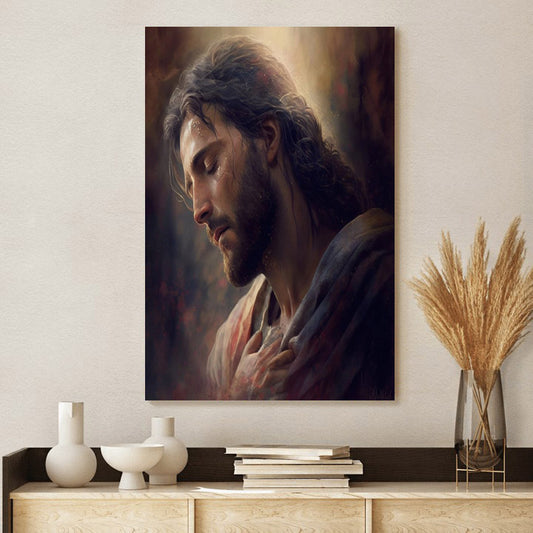 Jesus Son Of God - Canvas Pictures - Jesus Canvas Art - Christian Wall Art