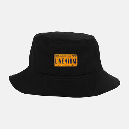 Jesus State Of Mind Live 4 Him We Live For The Lord Bucket Hat