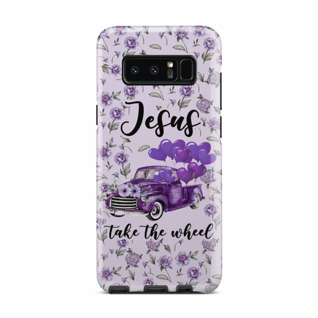 Jesus Take The Wheel Christian Phone Case - Jesus Phone Cases - Inspirational Bible Scripture iPhone Cases