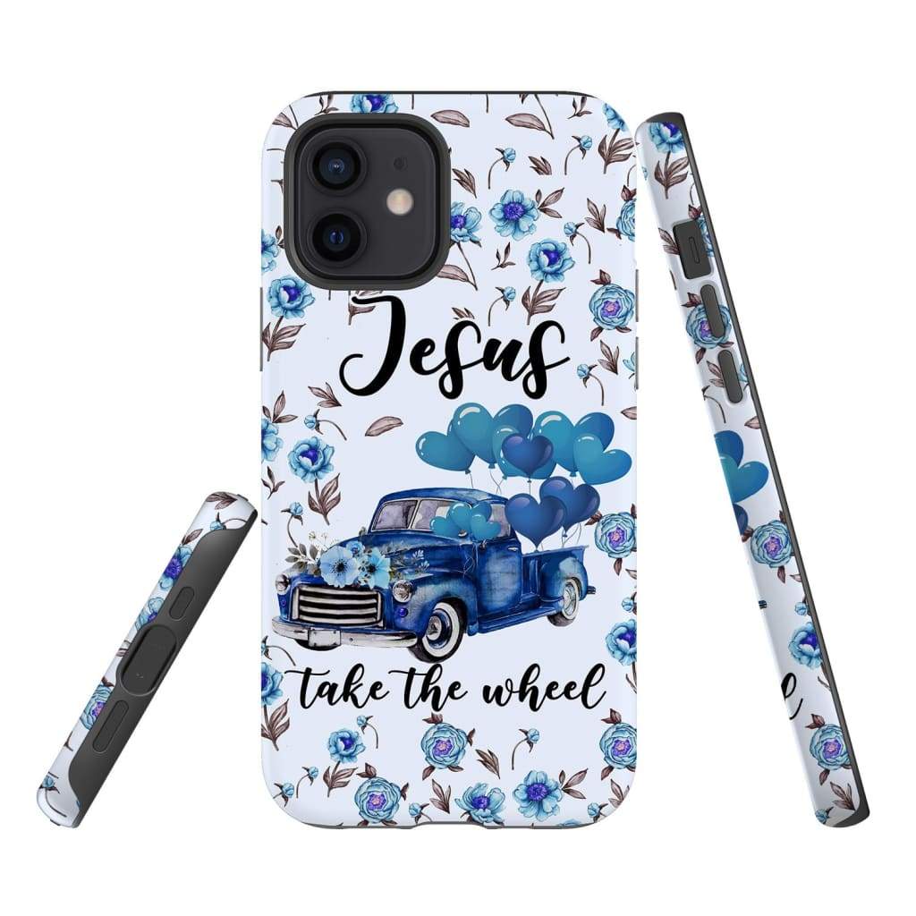 Jesus Take The Wheel Phone Case - Christian Phone Cases - Inspirational Bible Scripture iPhone Cases