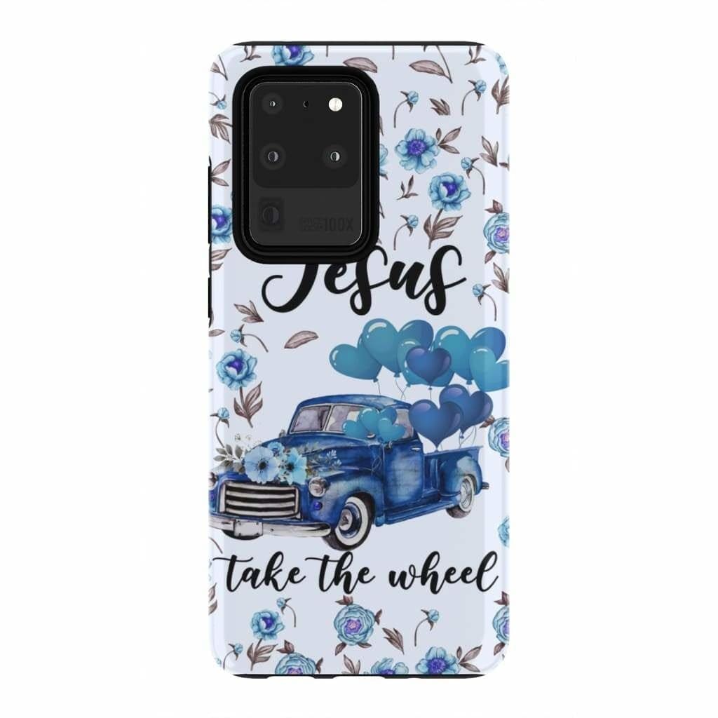 Jesus Take The Wheel Phone Case - Christian Phone Cases - Inspirational Bible Scripture iPhone Cases