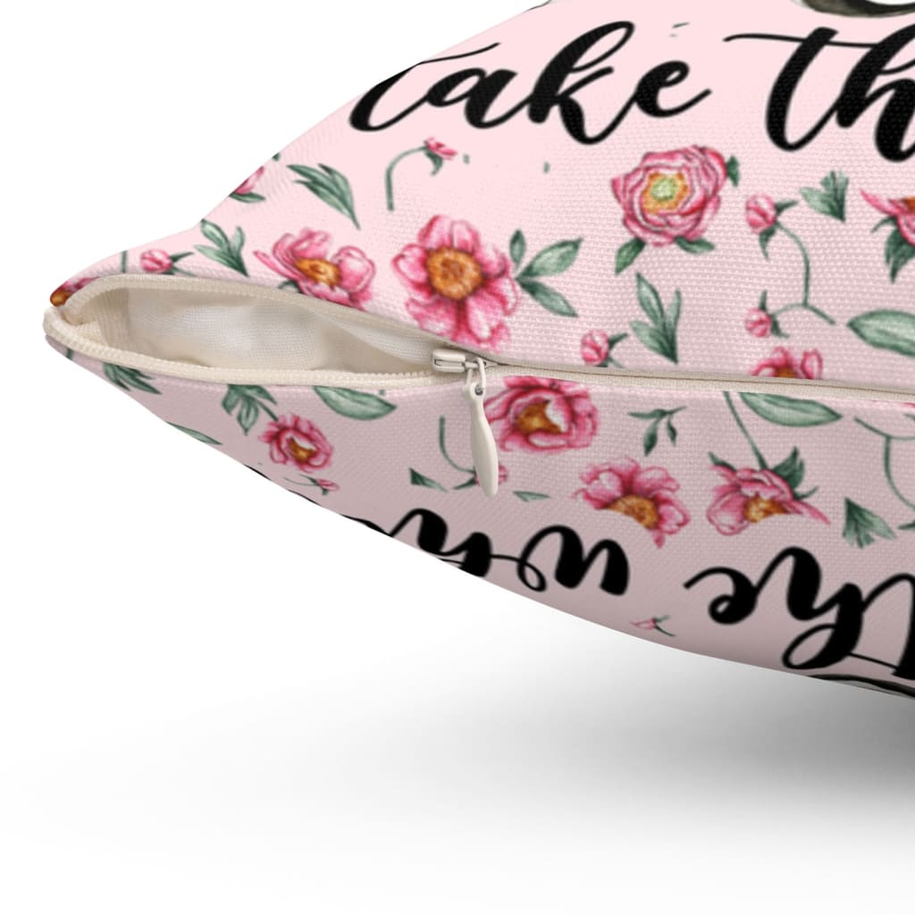 Jesus Take The Wheel Truck Christian Pillow - Christian Gifts