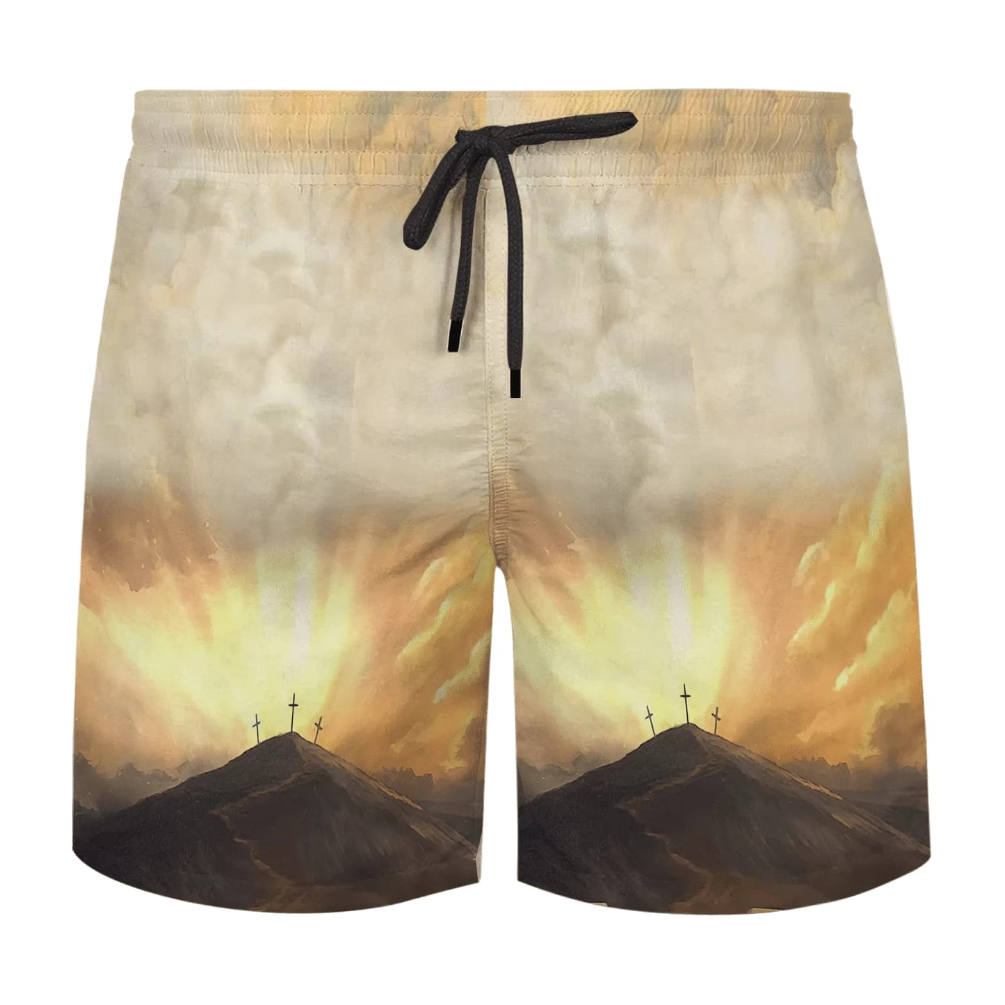 Jesus The Lion And The Lamb Hawaiian Shirts For Men - Christian Hawaiian Shirt - Hawaiian Summer Shirts