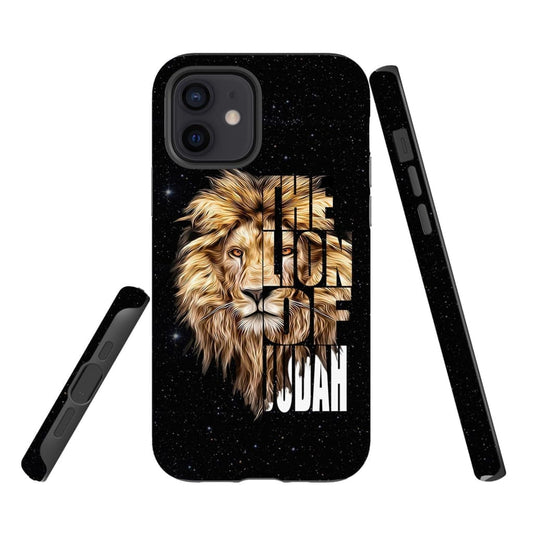 Jesus The Lion Of Judah Phone Case - Christian Phone Cases - Inspirational Bible Scripture iPhone Cases