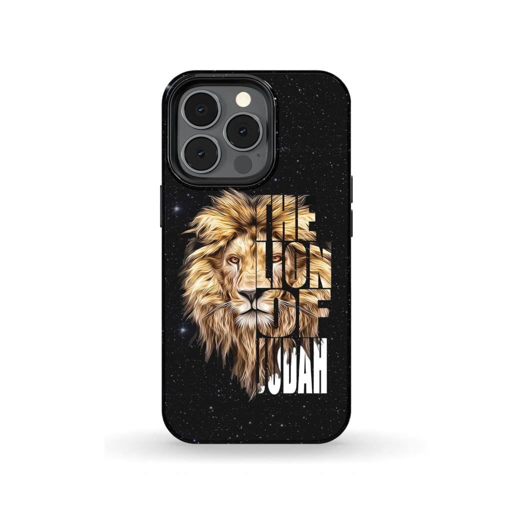 Jesus The Lion Of Judah Phone Case - Christian Phone Cases - Inspirational Bible Scripture iPhone Cases
