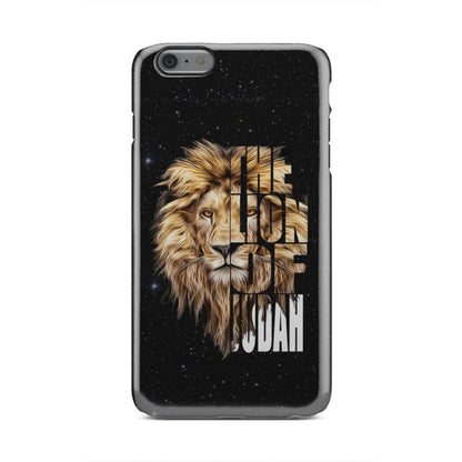 Jesus The Lion Of Judah Phone Case - Christian Phone Cases - Inspirational Bible Scripture iPhone Cases