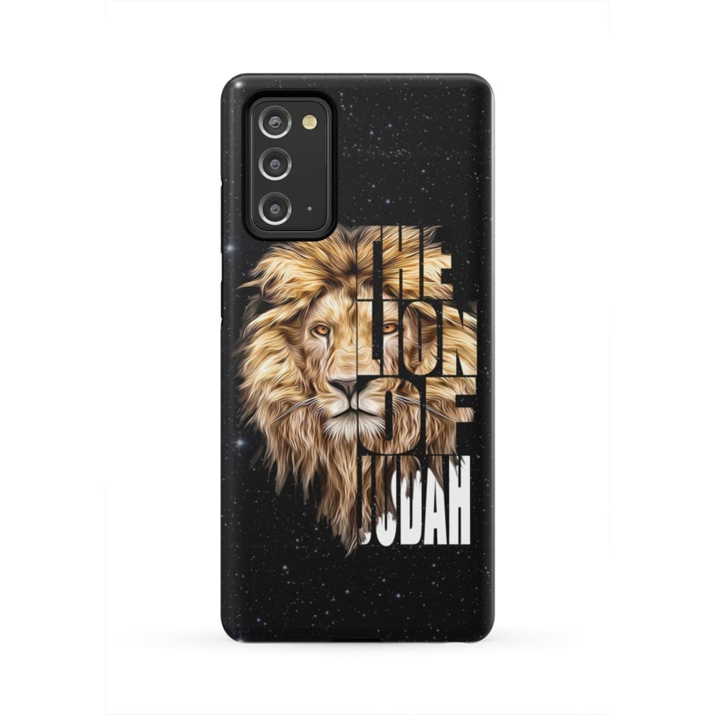 Jesus The Lion Of Judah Phone Case - Christian Phone Cases - Inspirational Bible Scripture iPhone Cases