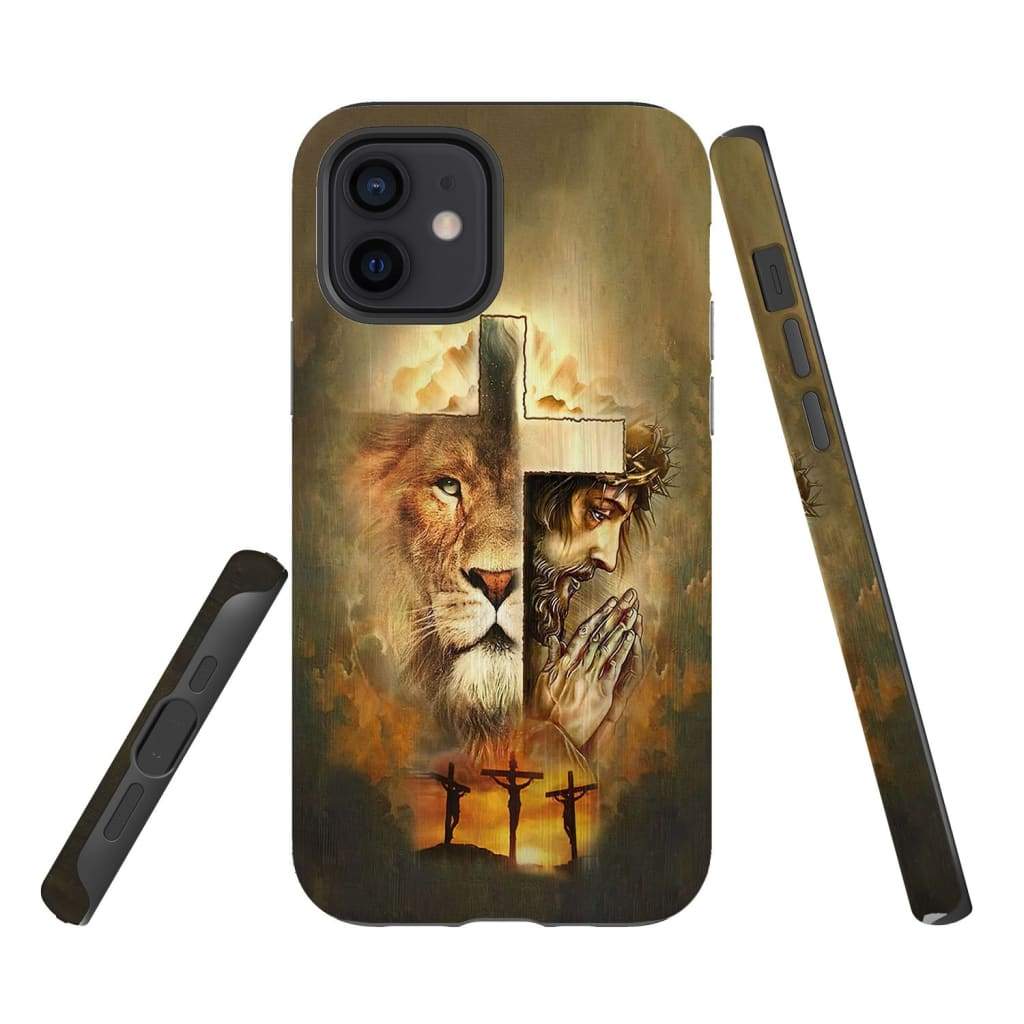 Jesus The Lion Of Judah Phone Case - Inspirational Bible Scripture iPhone Cases