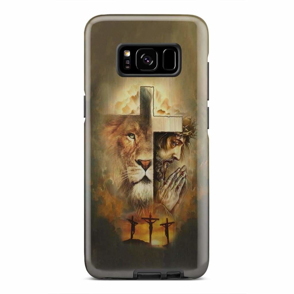 Jesus The Lion Of Judah Phone Case - Inspirational Bible Scripture iPhone Cases